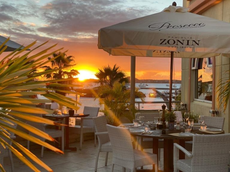 sunset rooftop la terrasse sxm restaurant saint martin