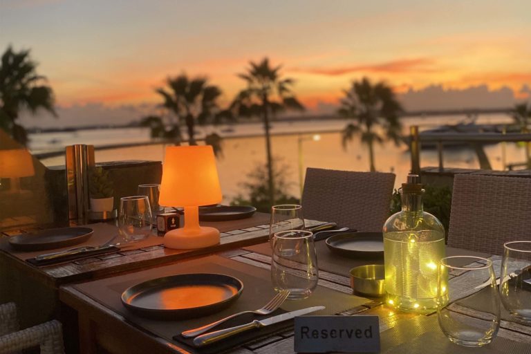 SUNSET LA TERRASSE ROOFTOP RESTAURANT SXM SAINT MARTIN